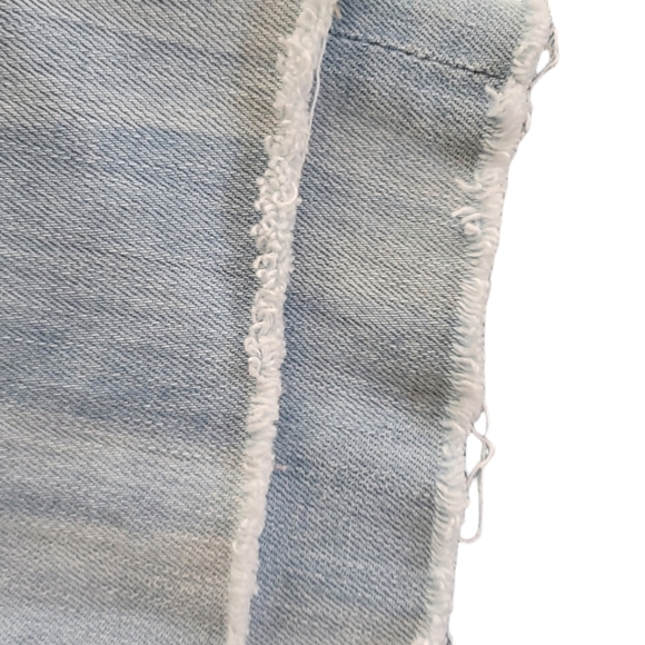 Citizens of Humanity Light Wash Raw Hem Jeans - Picture 6 of 9